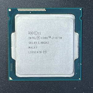 中古 Intel Core i7-4770 SR149 3.40GHz LGA1150