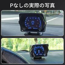 日本語版 A450-OMG HUD ヘッドアップディスプレイOBD、GPS、傾斜計、加速テスト、ブレーキテスト、車両データの監視、ECUデータを読み取り_画像6