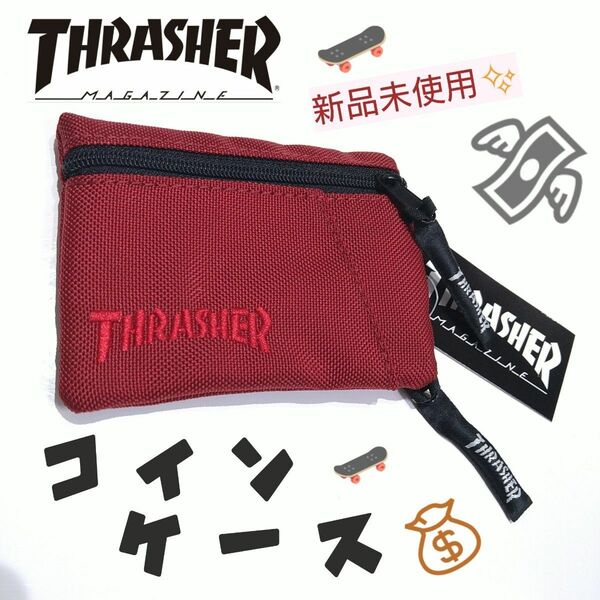 ◇THRASHER コインケース カードケース 小銭入れ スラッシャー◇ キーケース 