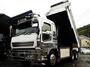 ★いすづGiga400psDump truck♪popularのPJタイプ♪longVehicle inspection・リヤ格納Bumper装着・整備済の安心Dump truck♪Shinmeiwa510ボディー