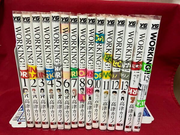 WORKING 全13巻　+RE:オーダー　+15th 計15冊 高津カリノ