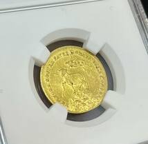 【入手困難品】 1700 ドイツ ニュルンベルク ラムダカット金貨 地球に乗る羊NGC AU58 エリザベス ウナとライオンコインではない_画像3