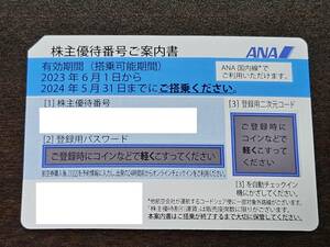 ★☆【コード通知】ANA 株主優待 1枚 ～2024年5月31日☆★