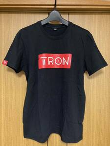 希少 TRON Tシャツ M トロン 半袖 黒 ブラック ノベルティ 暗号資産 BTC ビットコイン ジャスティンサン