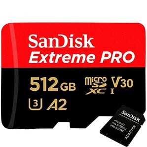 マイクロSDカード Extreme Pro 512GB. の画像1
