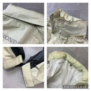 HONDA 本田技研工業 ナイロンジャケット メンズ Lサイズ ライトグレー ブラックの画像10