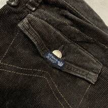 ARMANI jeans AJ アルマーニジーンズ コーデュロイパンツ メンズ w29 ダークブラウン_画像4