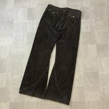 ARMANI jeans AJ アルマーニジーンズ コーデュロイパンツ メンズ w29 ダークブラウン_画像1