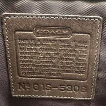 価値爆上がり中　COACH コーチ　オールドコーチ　5306 ビジネスバッグ ブリーフケース ハンドバッグ　レザー　革　ブラウン　茶色　KL81_画像10