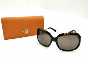 TORY BURCH トリーバーチ　サングラス　メガネ　べっ甲　柄　ゴールド　ブラウン　KL69