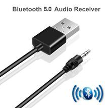 I Bluetooth5.0受信機 AUXをブルートゥースに変換 充電不要3.5mmAUX簡単にBluetooth化出来るブルートゥース受信機 AUXとUSB電源に差すだけ_画像3