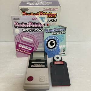  GAMEBOY ポケットプリンタ GB ゲームボーイ ポケットカメラ 動作未確認 現状品 ジャンク扱い/T041-29