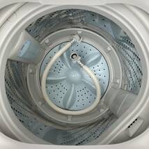 送料無料!!Hisense ハイセンス 5.5kg 全自動洗濯機 HW-E5503 ホワイト 上開き 動作品◇2019年製/YM041-45_画像4