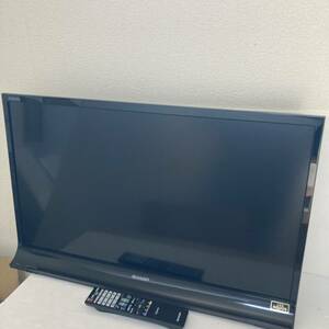  送料無料!!SHARP シャープ 32インチ液晶テレビ LC-32J9 初期化済み 本体 リモコンB-CAS LED AQUOS 動作品◇2013年製/YMP043-08