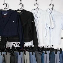 セーラー服 ジャケット ブラウス スカート 1円 中古 制服 熊本ルーテル学院中学高校 鹿児島純心女子中学高校 セット 詰合わせ 39CS-540 DF_画像3