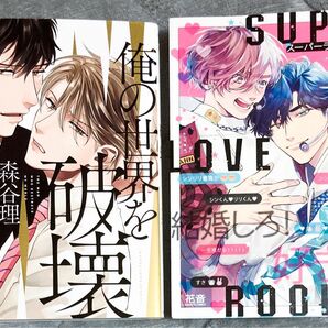 BL漫画 コミック 2冊セット 森谷理 大馬葉えいし