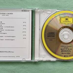 独 Grammophon (1CD) ★ ショパン・スケルツォ 全曲 ★ マウリツィオ・ポリーニ ( Piano )の画像2