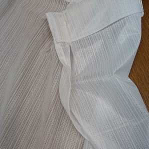 新品 ミラーレースカーテン １００X１３３cm ２枚組 アクロス ホワイトの画像7
