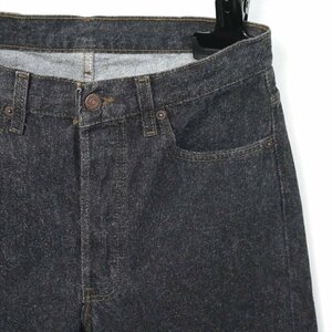 90s ビンテージ Levis リーバイス 501 ブラックジーンズ 先染め 32/32 USA製 ミントコンディション 501ブラック BLK