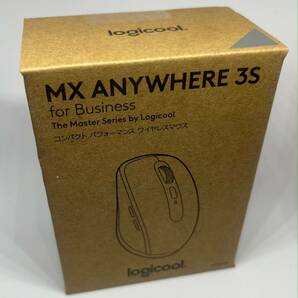 新品 未開封】logicool MX ANYWHERE 3S for BUSINESS グラファイト(黒)【Bluetooth マウス】の画像1