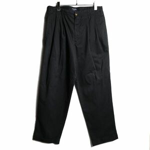 90's リーバイス ドッカーズ ２タック コットン チノ パンツ 黒 (32×30) ブラック Levi's 90年代 オールド 旧タグ DOCKERS 1997年製 Y2K