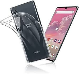 FOR LG VELVET L-52A ケース FOR LG VELVET L-52A カバー クリア TPU透明保護 ソフト シ