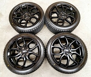 ルノー メガーヌRS 純正 ホイールタイヤ 2019 ダンロップ ウィンターマックスWM02 スタッドレス 235/40R18 8.25J バリ山 RENAULT MEGANE RS