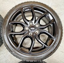 ルノー メガーヌRS 純正 ホイールタイヤ 2019 ダンロップ ウィンターマックスWM02 スタッドレス 235/40R18 8.25J バリ山 RENAULT MEGANE RS_画像5