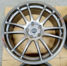 【美品】ENKEI Racing GTC01 ホイール 19インチ 7.5J 114.3 スバル レヴォーグ WRX S4 フォレスター トヨタ アルファード エンケイ_画像4