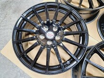 【美品】スバル WRX STI 純正 オプション 18インチ 8.5J ホイール 4本セット ブレンボ対応　レヴォーグ GVB VAB GRB GVF GDB 114.3_画像9