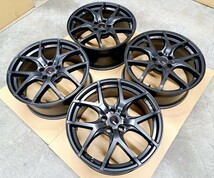 【美品】タナベ SSR GTV03 ホイール 4本 19インチ 8.5J 114.3 スバル WRX STI S4 GRヤリス ランエボ ブレンボ クラウン アルファード_画像6