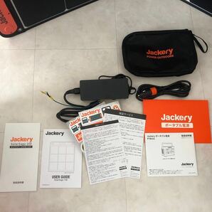 ☆美品 Jackery Solar Generator 1000 ポータブル電源 ソーラーパネル セット 100W 2点セット 純正弦波 防災グッズ 二点セット ジャクリ☆の画像7