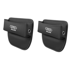  левый правый 2P Audi AUDI PU кожа материалы центральный щель боковой место хранения box сиденье боковой карман A3A4A6A7A5A1Q3Q2Q7Q5S5R8Q8A8S3S4S6S8Q6S7