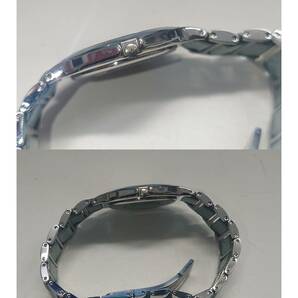 90097 ★ 腕時計 稼動品 MONTRE KING モンテキング 翡翠 18K WHITE GOLD CROWN ◆の画像9