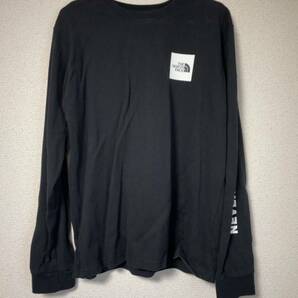 ■THE NORTH FACE(ノースフェイス)■ ロンT/黒/XLの画像1