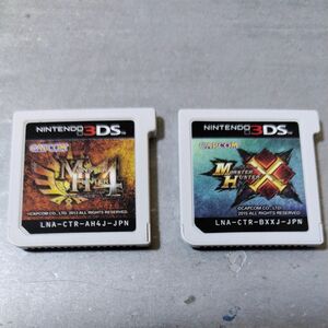 3DS モンスターハンタークロス・モンスターハンター４