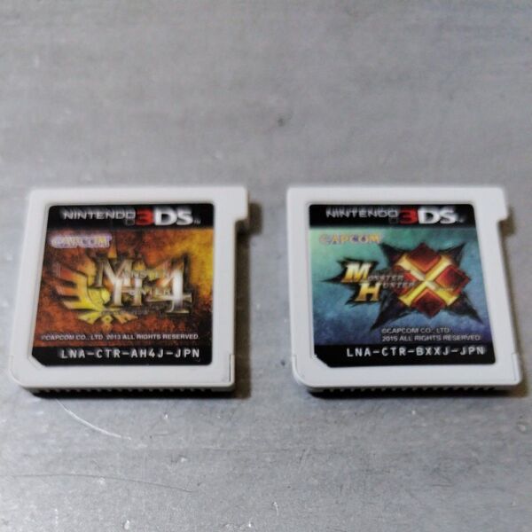 3DS モンスターハンター4・モンスターハンタークロス