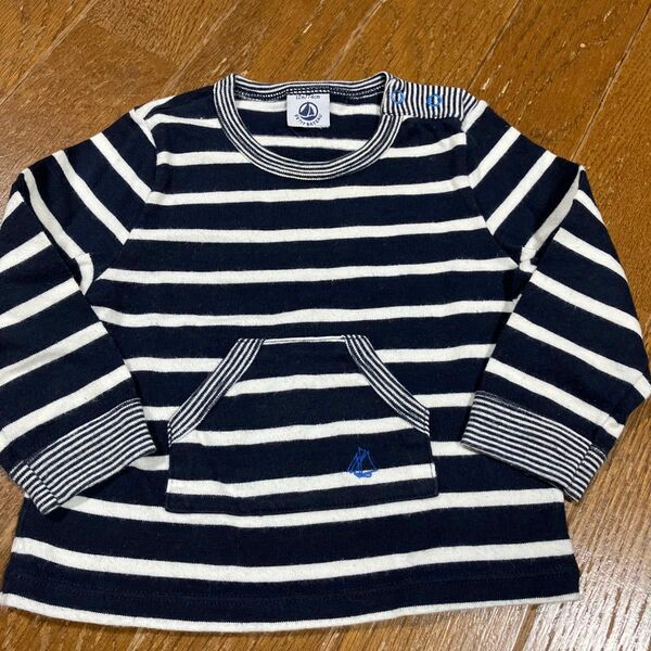 PETIT BATEAU Tシャツ　12m 74cm