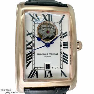 [ Frederique Constant * Classic Calle Heart beet ] Japan limitation used men's wristwatch self-winding watch white face FC-315MWR4C24