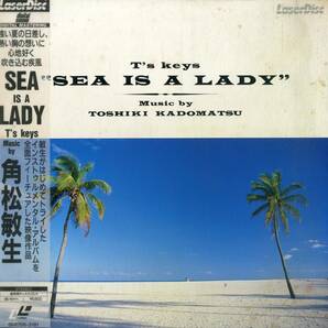 B00177953/LD/角松敏生「Ts Keys Sea Is A Lady (1987年・SM058-3181・ジャズロック・フュージョン)」の画像1