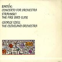 A00581575/LP/George Szell/The Cleveland Orchestra「Bartok/Concerto For Orchestra / Stravinsky/The Fire Bird Suite」_画像2