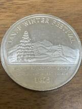 希少 カナダ コイン INDIAN DAYS DOLLAR 　BANFF CANADA インディアンデイズ 美品 こ116_画像4