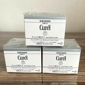 curel キュレル　美白シリーズ　クリーム3個　新品未開封　最安値