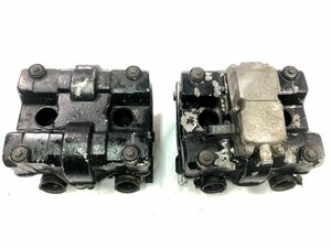 HONDA　VFR400K　NC21　教習車　シリンダーヘッド　セット　ASSY　割れ欠け破損無し　組み換え　レストア　ＯＨにも（中古）2429-L1255