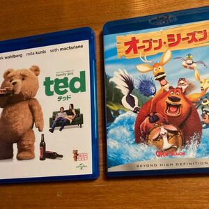 【Blu-ray】テッド　オープンシーズン　週末二本立て名画座　最近熊に襲われる被害が増えているセット