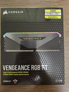 CORSAIR DDR4 32GB(16GB×2) 3600MHz CL16 VENGEANCE RGB