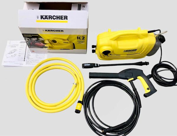 家庭用　高圧洗浄機　ケルヒャー K 2 クラシック プラス KARCHER CLASSIC K2CP 動作確認済み　使用回数1回