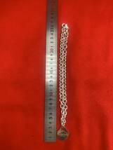 TIFFANY&Co. ティファニー リターン トゥ ハートプレート チェーン ネックレス 925 銀 シルバー 重量 78g_画像4