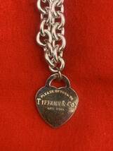 TIFFANY&Co. ティファニー リターン トゥ ハートプレート チェーン ネックレス 925 銀 シルバー 重量 78g_画像6