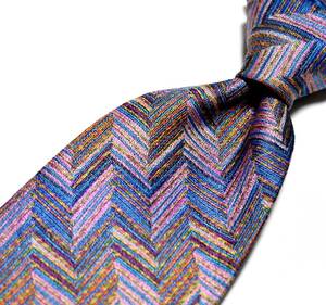 A888*MISSONI necktie pattern pattern *